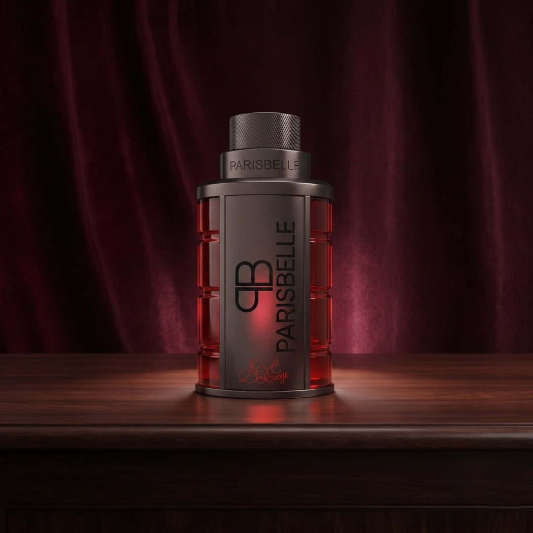 Eve De Rouge by Parisbelle - Rove Rouge bottle close up
