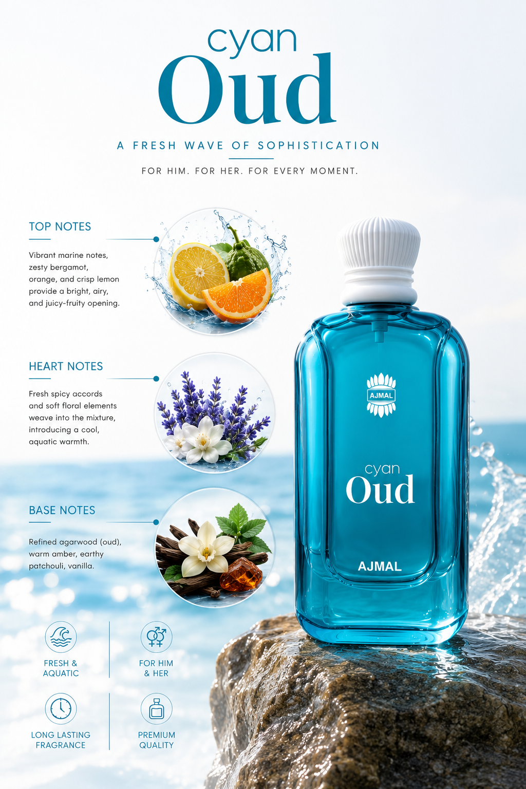 Cyan Oud by Ajmal