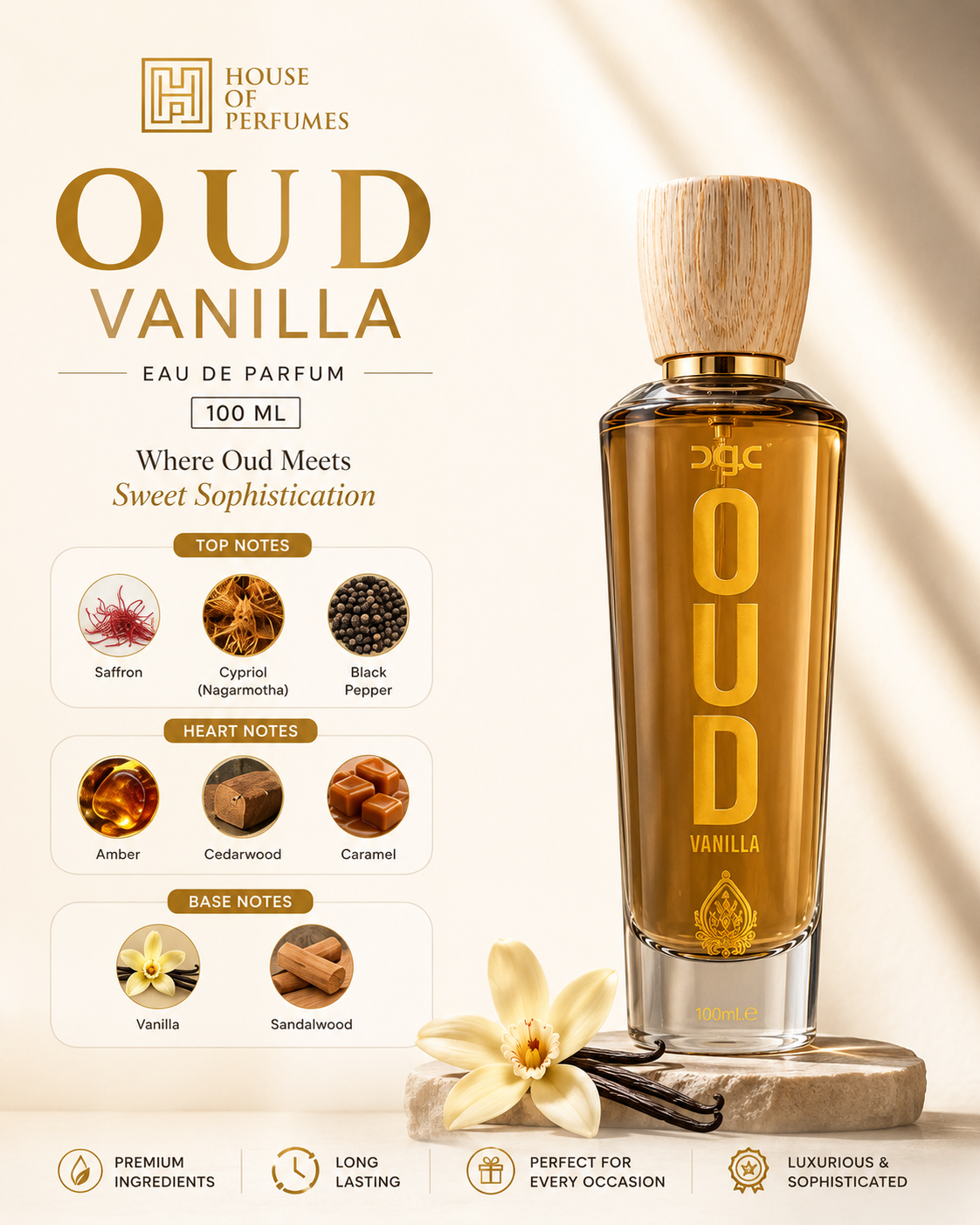 Oud Vanilla by House of Perfumes