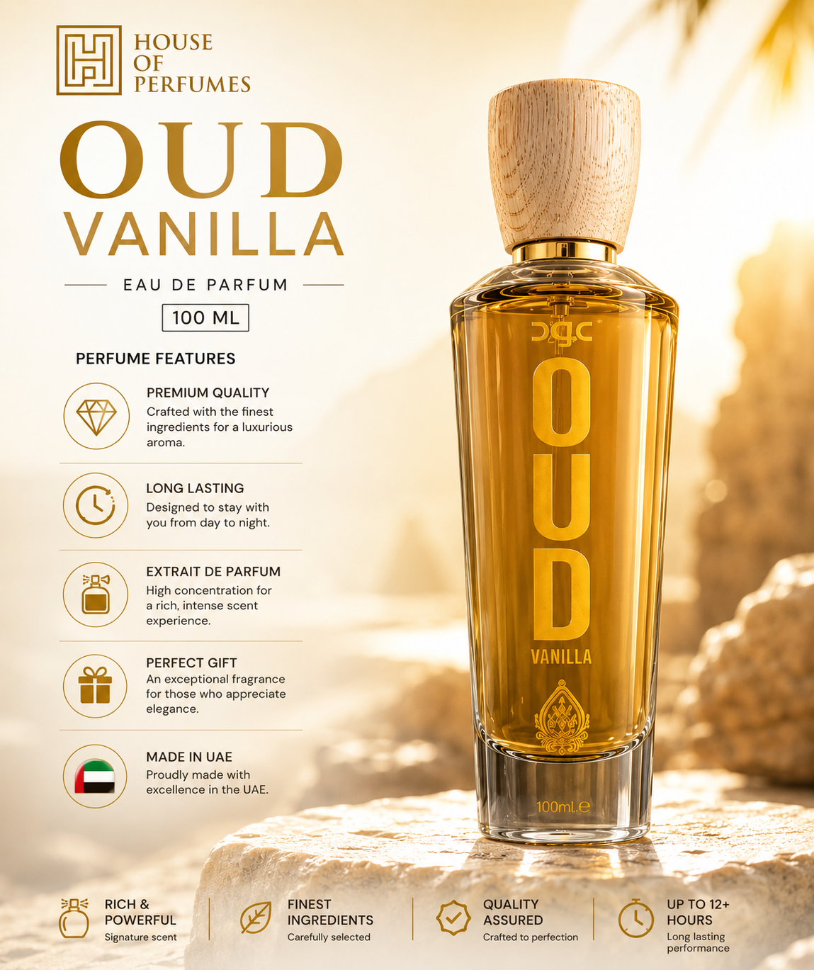 Oud Vanilla by House of Perfumes