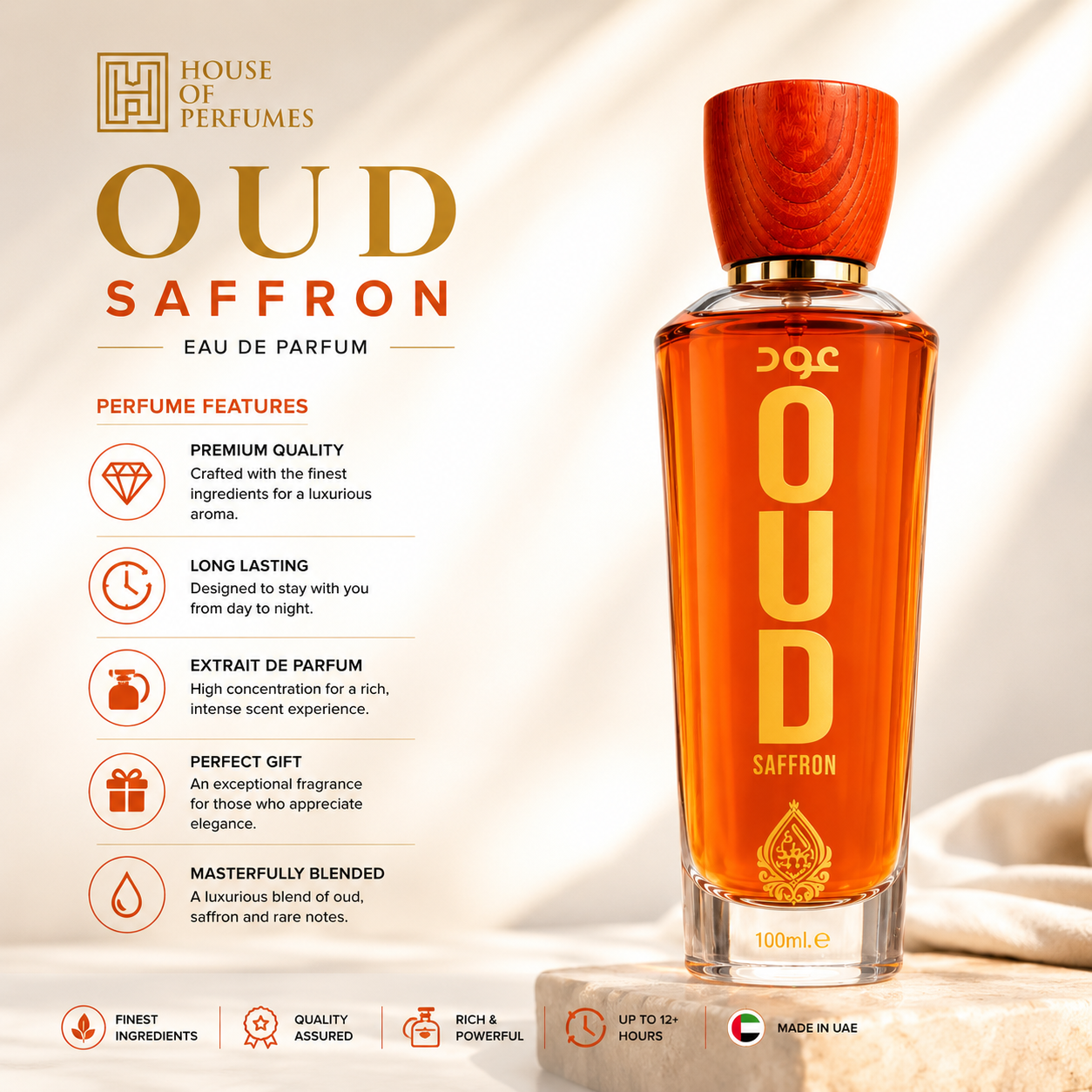 Oud Saffron by House of Perfumes