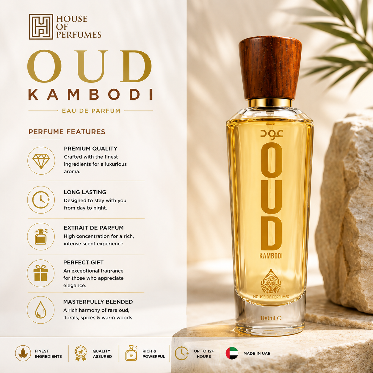 Oud Kambodi by House of Perfumes